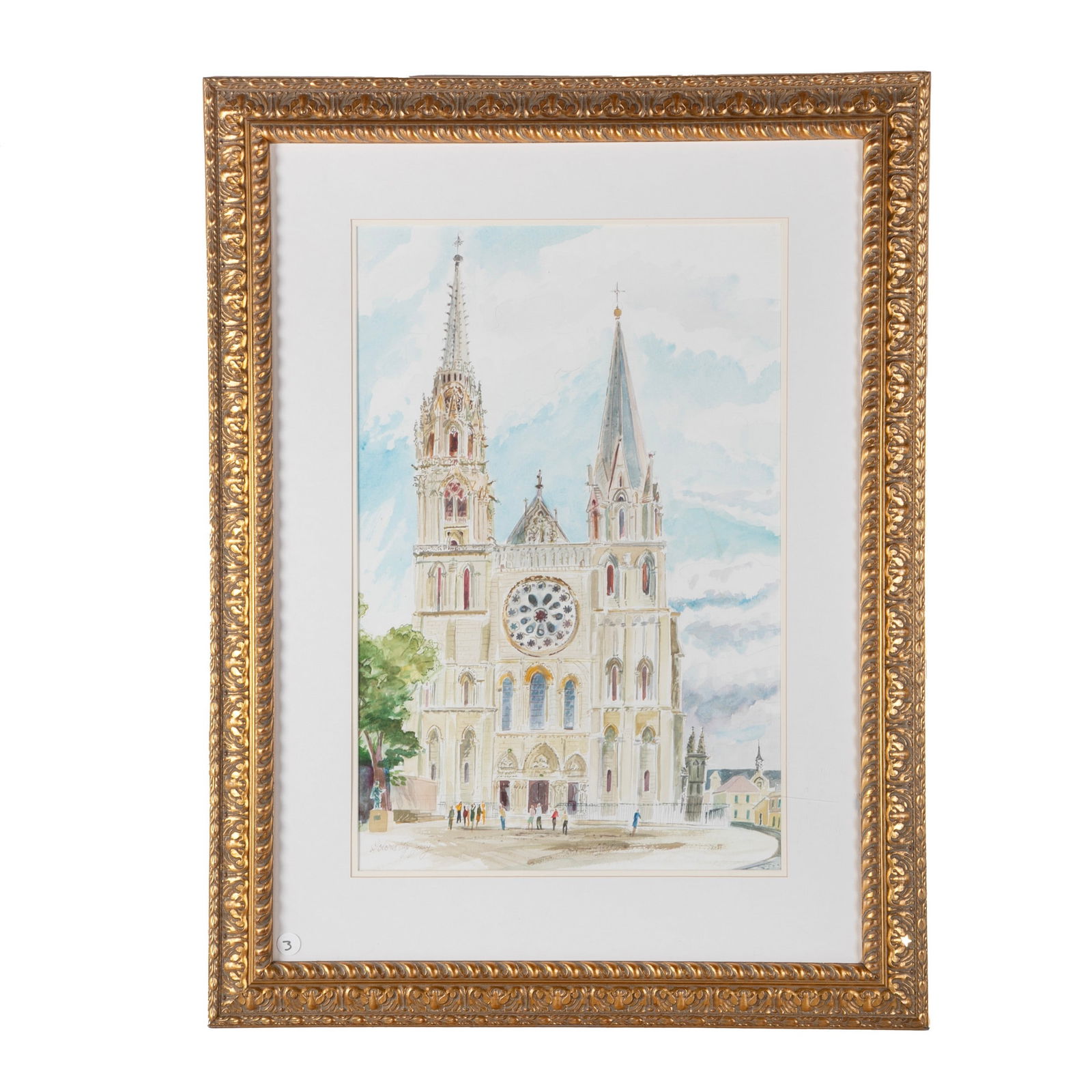 Dolores Pye Josey "Chartres Cathedral" (1 of 3)