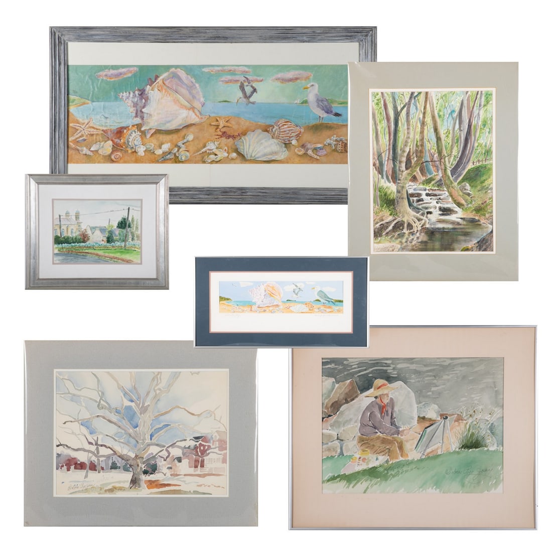 Delores Pye Josey (6) Pcs Watercolors & Painting (1 of 20)