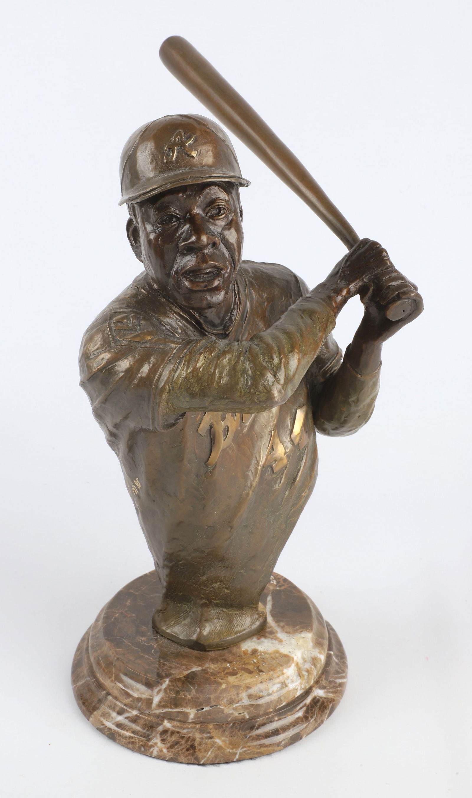 Hank Aaron - Bronze - Sculptor Ed Wright #15/85 (1 of 6)