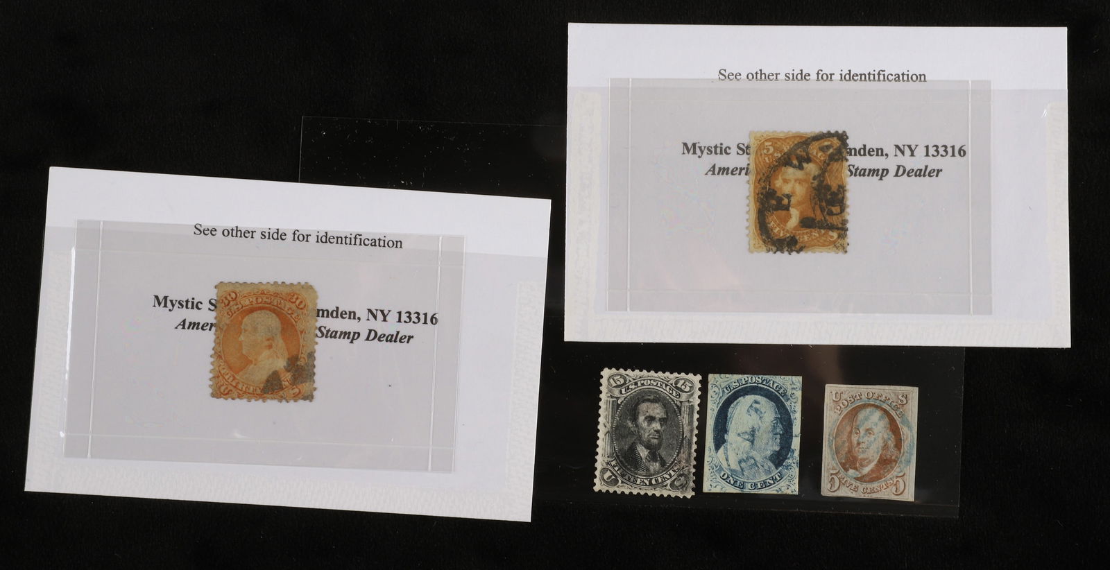 Five Stamp Lot 1800's (1 of 7)