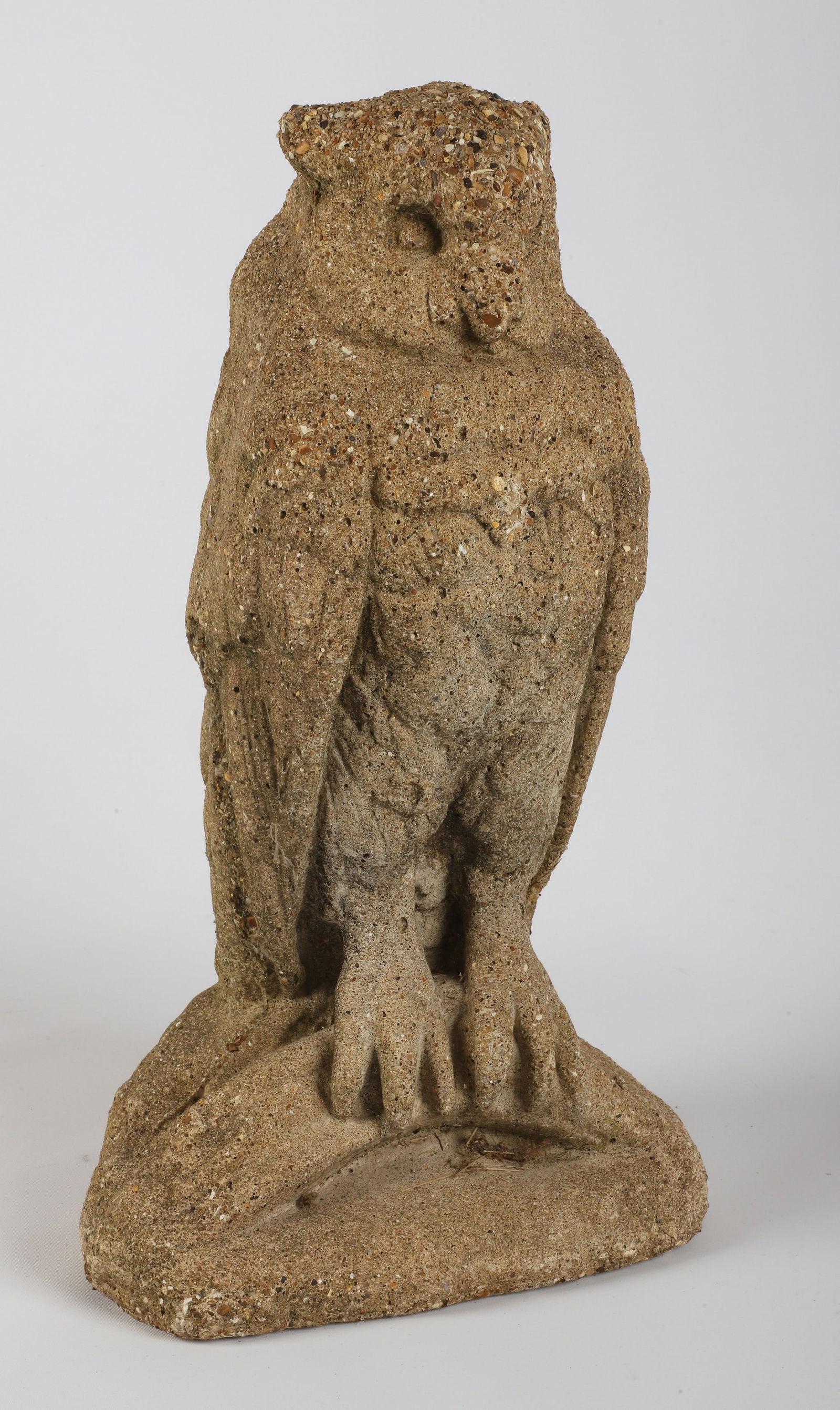Concrete garden owl: Concrete garden owl