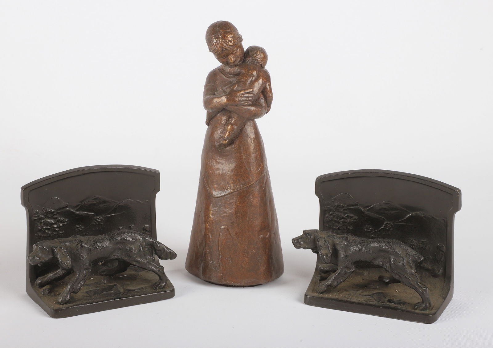 (3) Pieces of bronze (1 of 5)