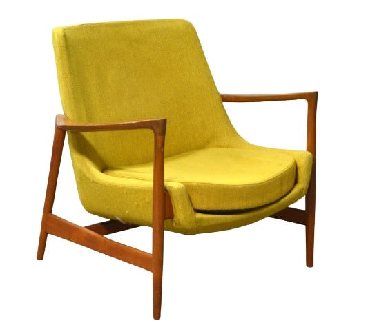 Danish modern lounge chair (1 of 9)