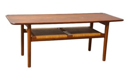 Hans J. Wegner walnut cocktail table (1 of 5)