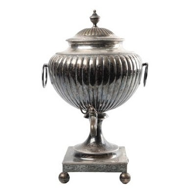 Large silver plate samovar (1 of 7)