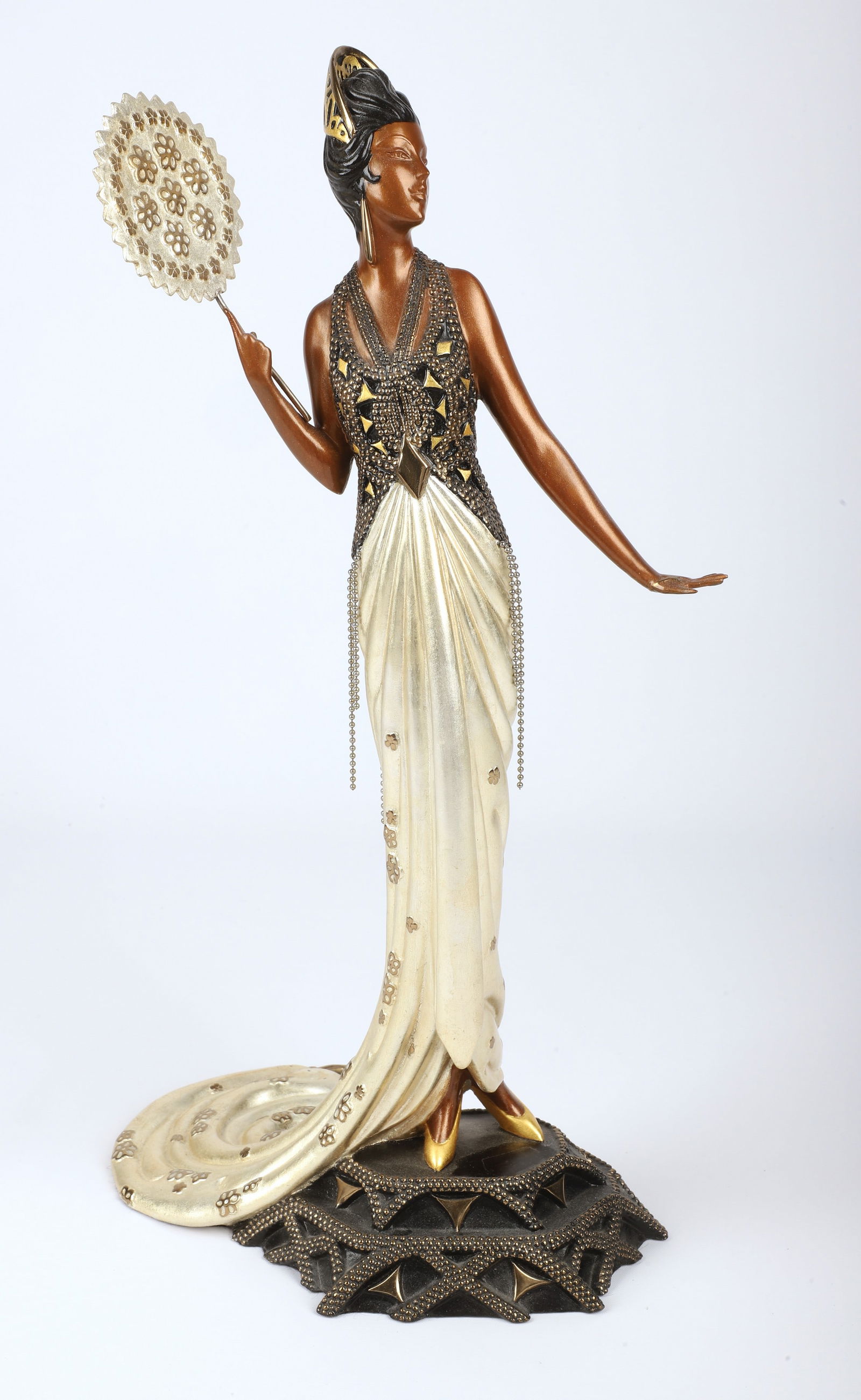 Erte bronze, "Fedora" (1 of 10)