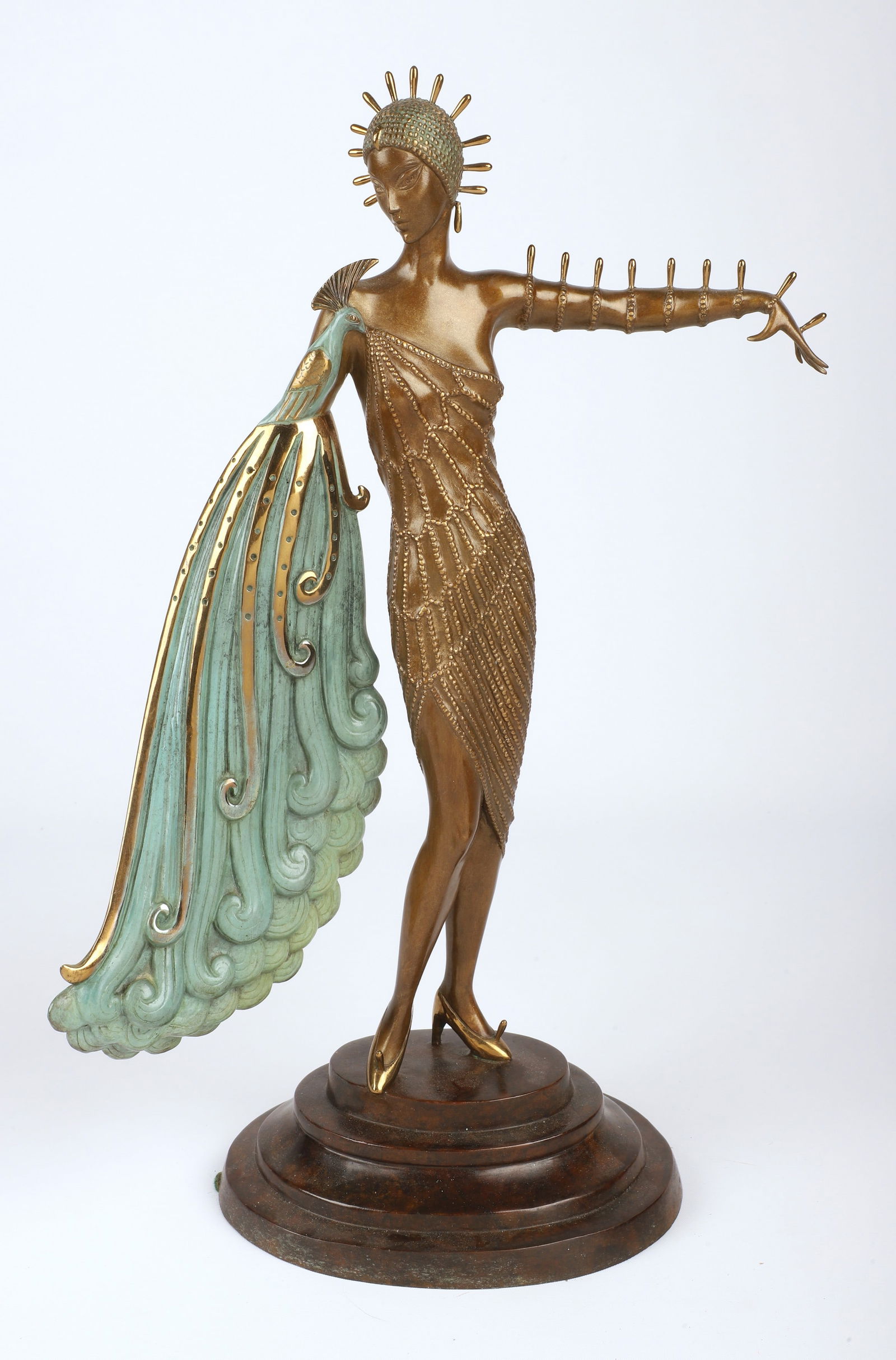 Erte bronze, "Diva" (1 of 10)