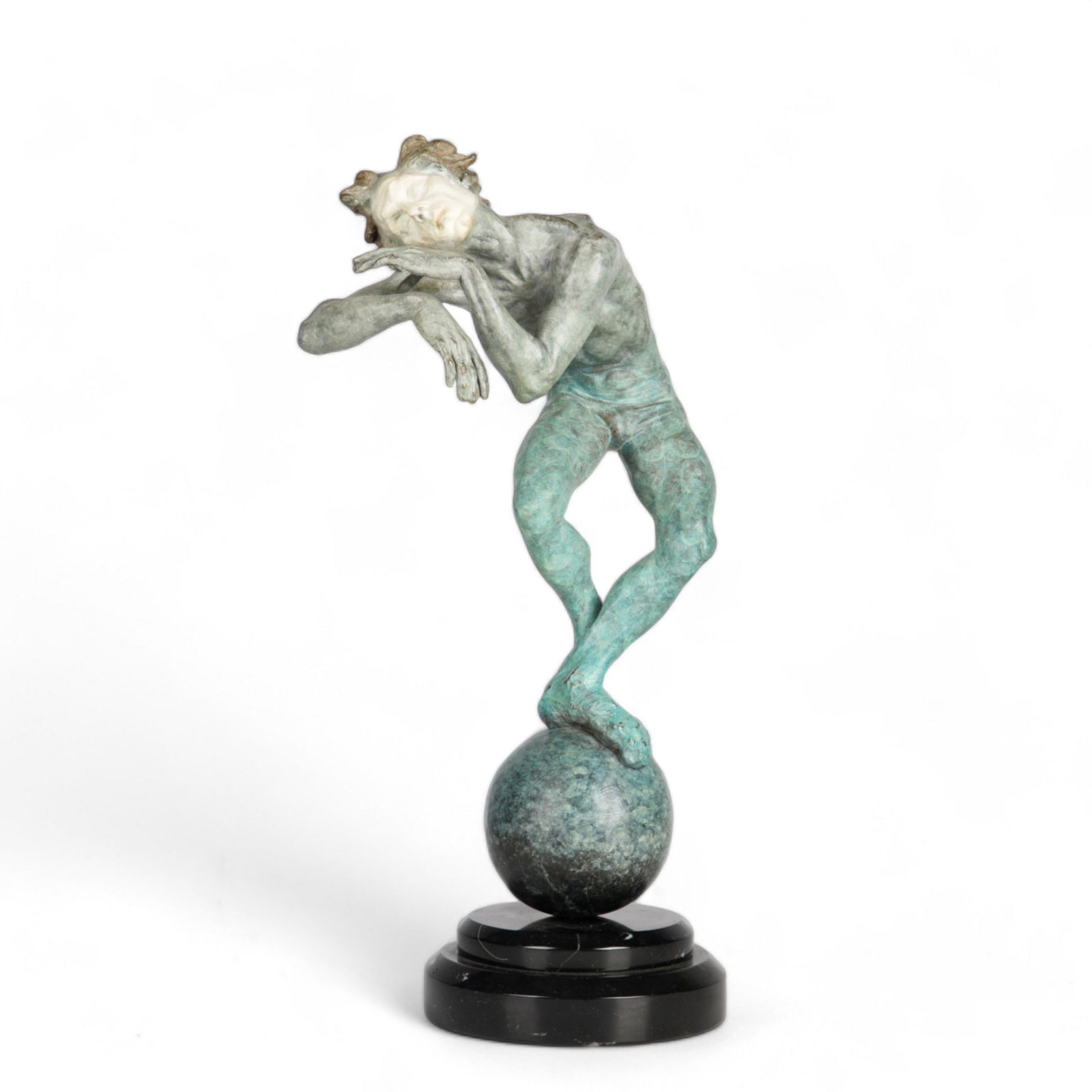 Richard MacDonald bronze, "Sleep, Marcel, Sleep" (1 of 6)