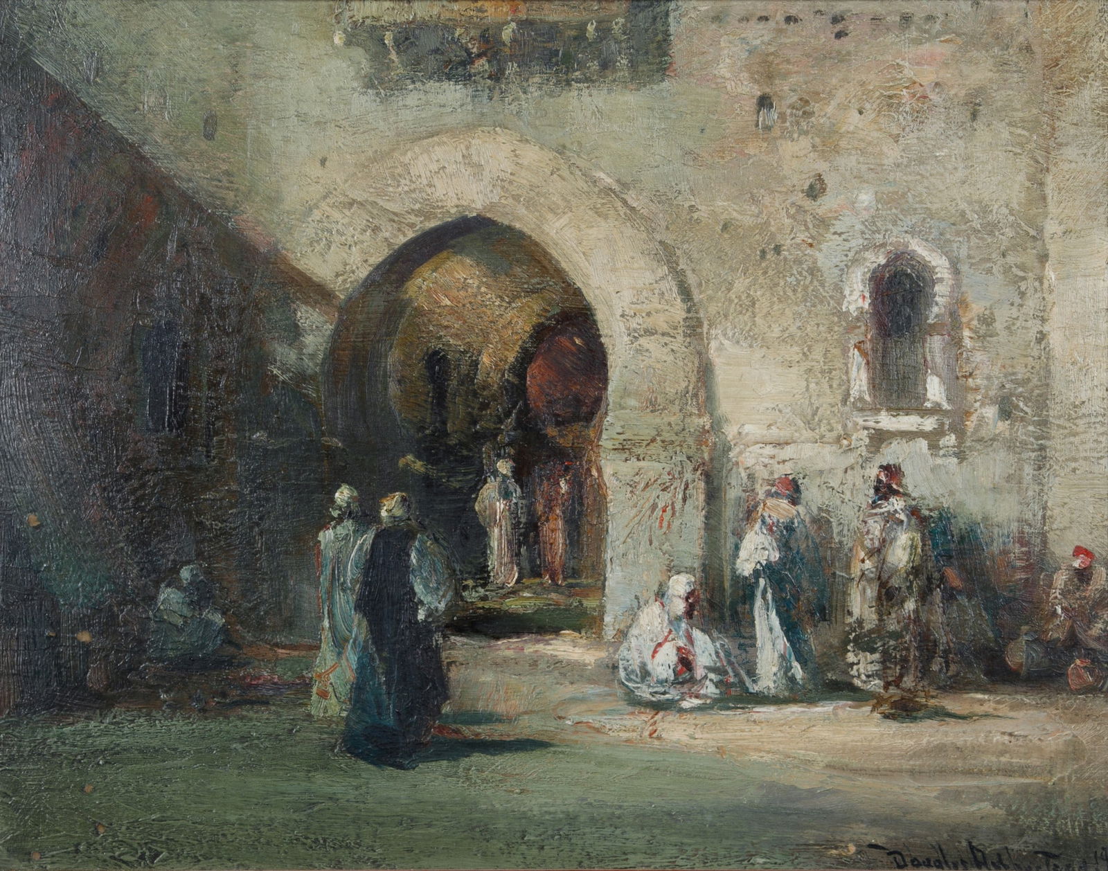Douglas Arthur Teed Orientalist Painting (1 of 4)