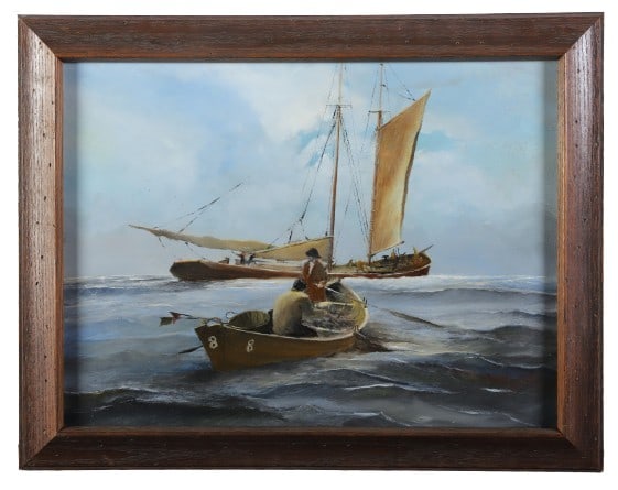 Jack L Gray Study for "Grand Banks" (1 of 6)