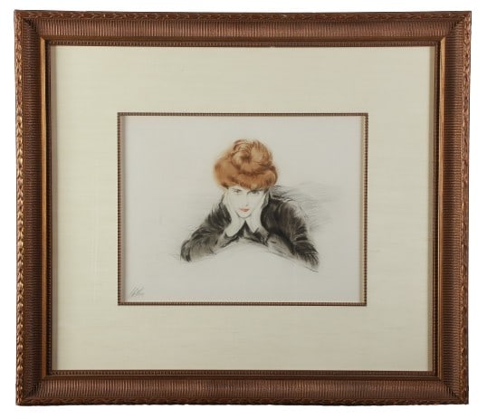 Paul Helleu Etching "Madame Helleu" (1 of 4)