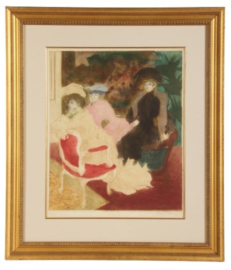Jacques Villon "Comedie de Societe" (1 of 6)
