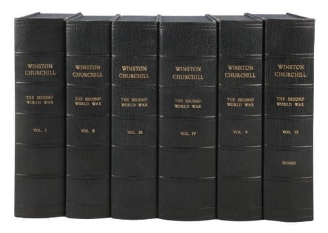 Churchill, The Second World War (signed) (1 of 6)