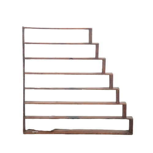 Pine ascending hanging wall shelf (1 of 3)