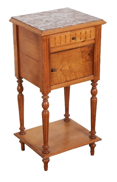 Oak marbletop humidor (1 of 4)