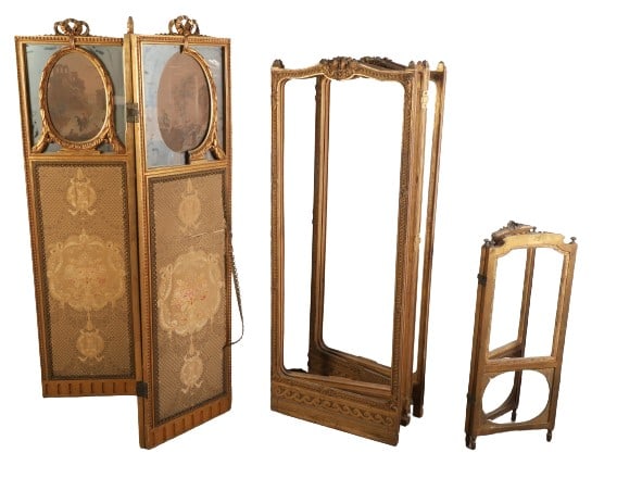 Lot of (3) room dividers (1 of 13)