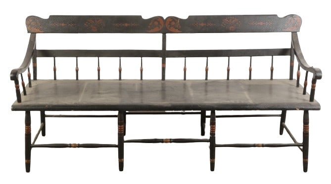 Plank seat bench (1 of 6)