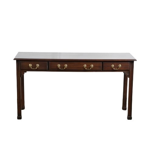 Harden mahogany finished cherry console table (1 of 4)