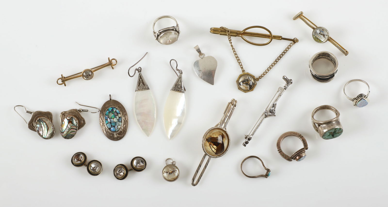 Vintage Essex Crystal and Horse Jewelry Grouping (1 of 4)