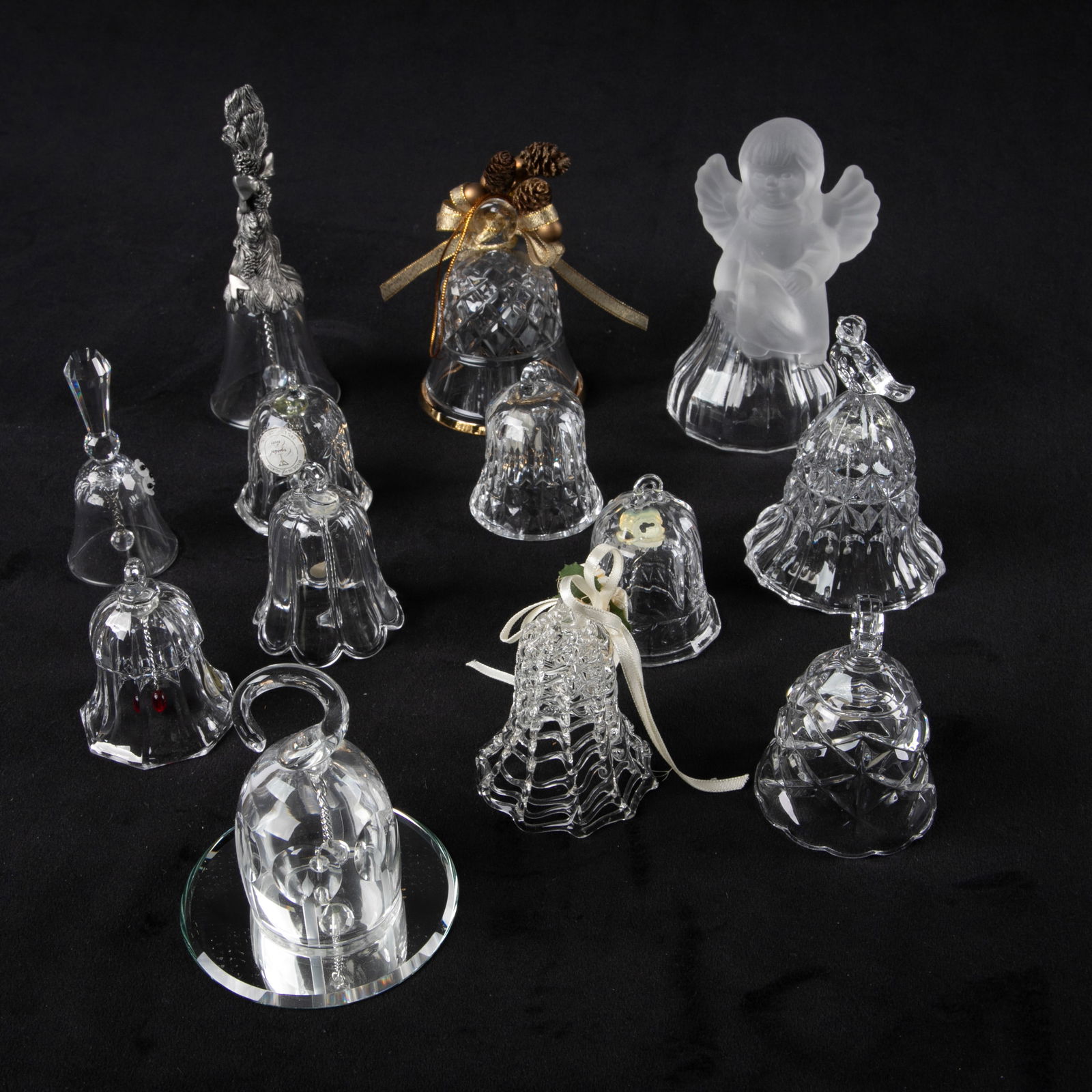 (13) Glass & crystal bells (1 of 6)