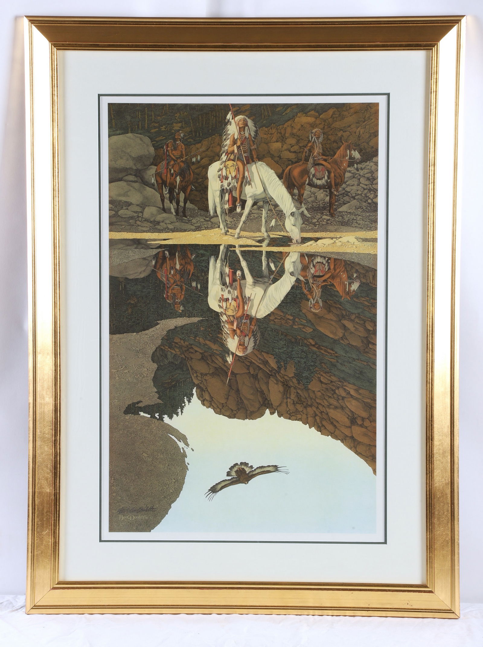 Bev Doolittle "Good Omen" Lithograph (1 of 4)