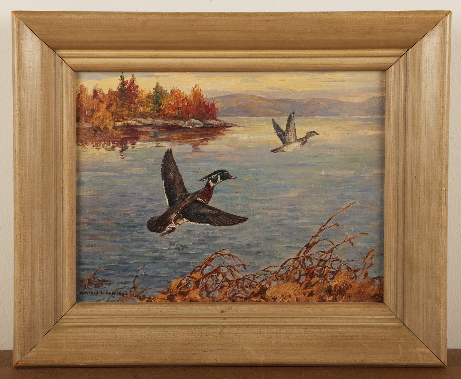 Howard L Hastings "Wood Ducks" (1 of 4)