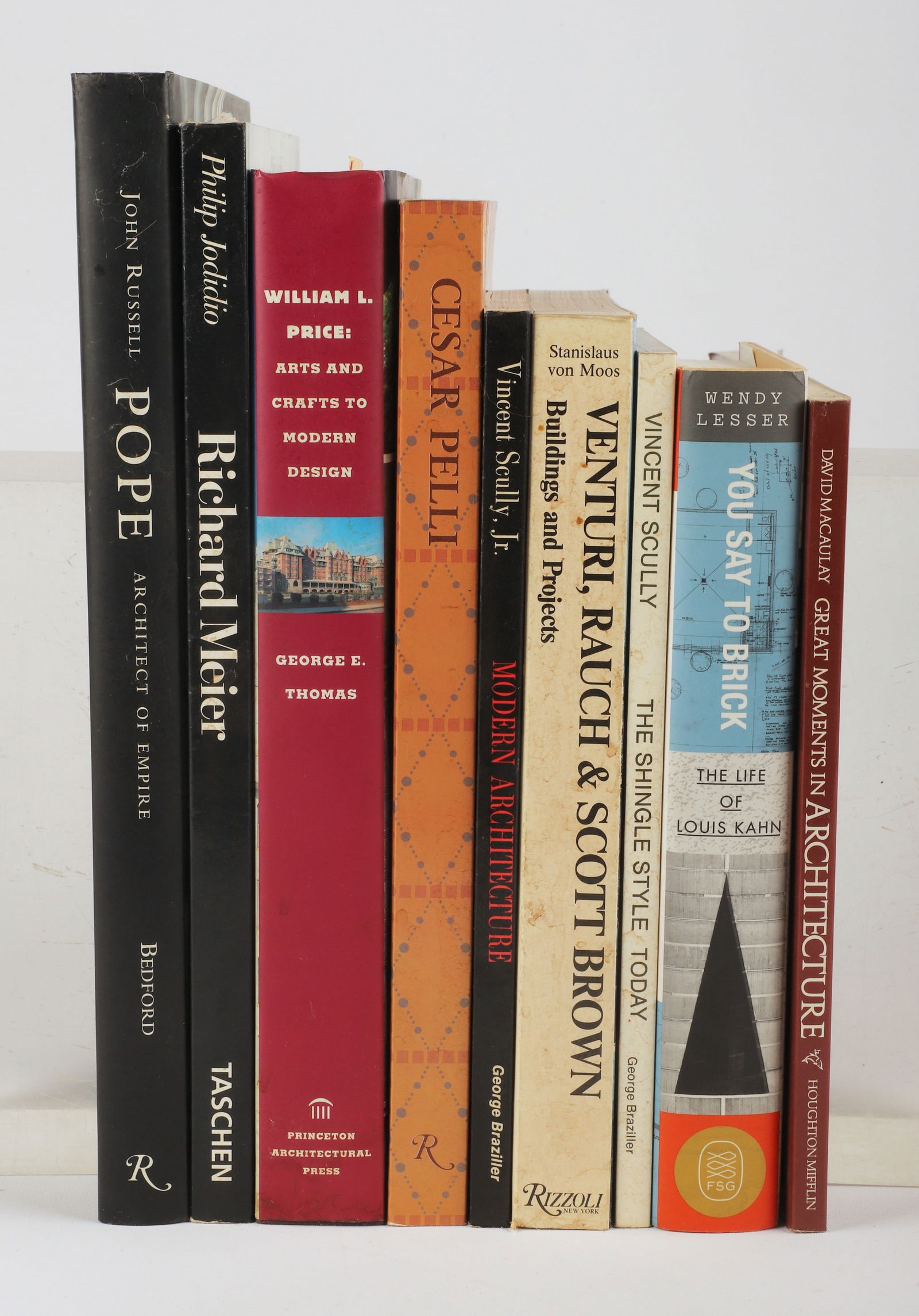 (9) books on architecture (signed) (1 of 4)