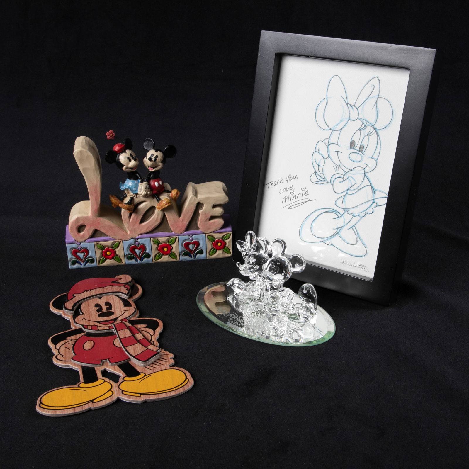 (4) Disney Mickey & Minnie Mouse Items (1 of 4)