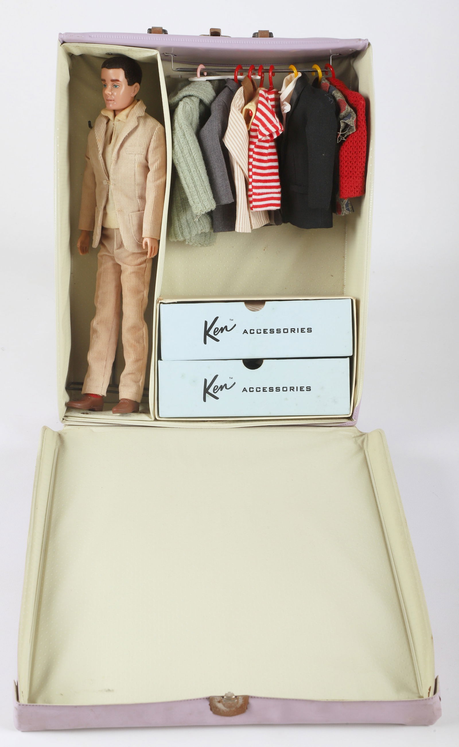 1960s Mattel Ken doll with case & wardrobe (1 of 4)