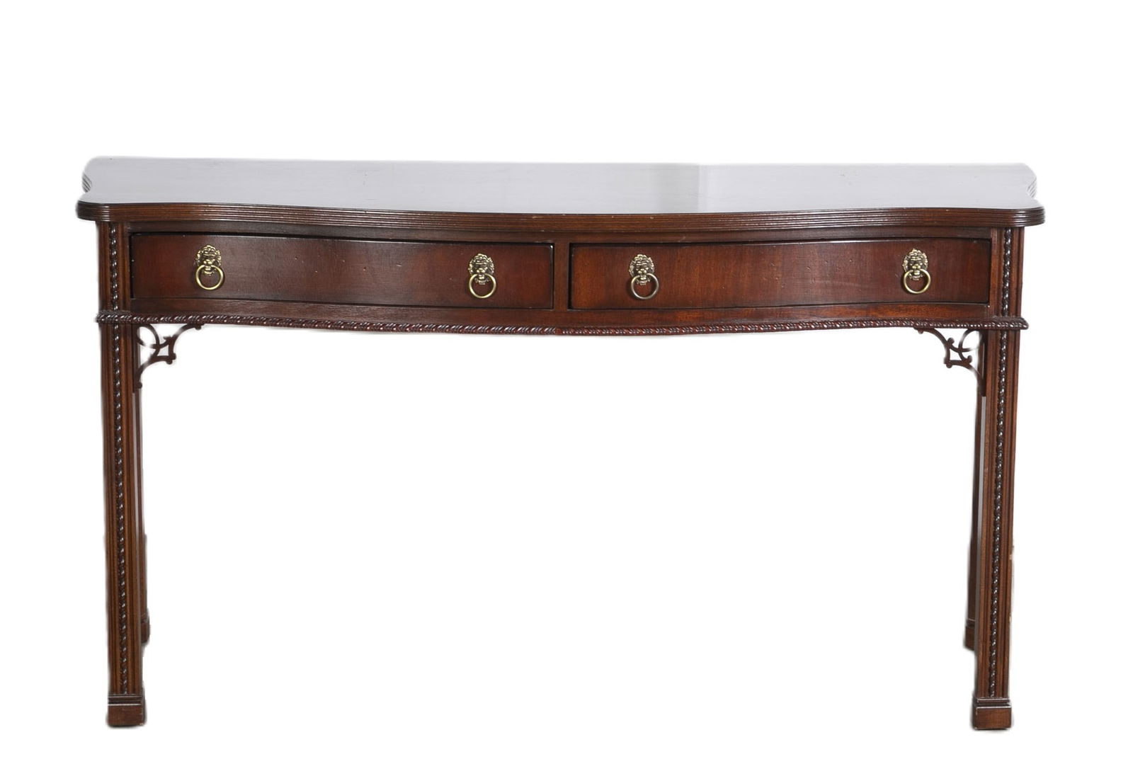 Lexington Palmer House Chinese Chippendale mahogany serpentine sideboard (1 of 4)
