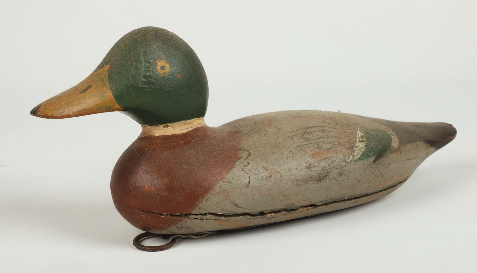 Mason Attributed Paint Eye Drake Mallard (1 of 5)
