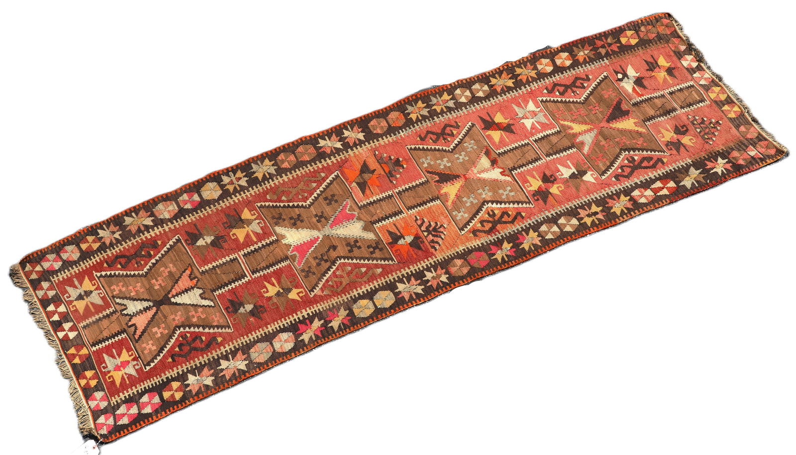 2'8" x 9'1" 20th Century Turkish Kilim Runner (1 of 5)