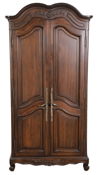 John Stuart oak armoire (1 of 6)