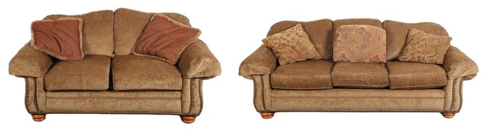 Flexsteel sofa and loveseat