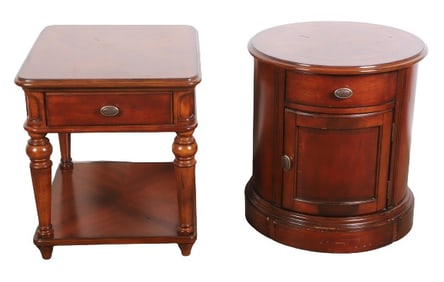 Lot of (2) Universal furniture side tables