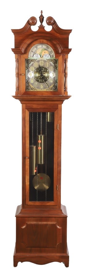Seth Thomas modern tall case clock (1 of 8)