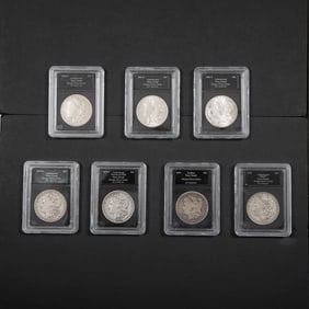(7) VG Morgan Silver Dollars