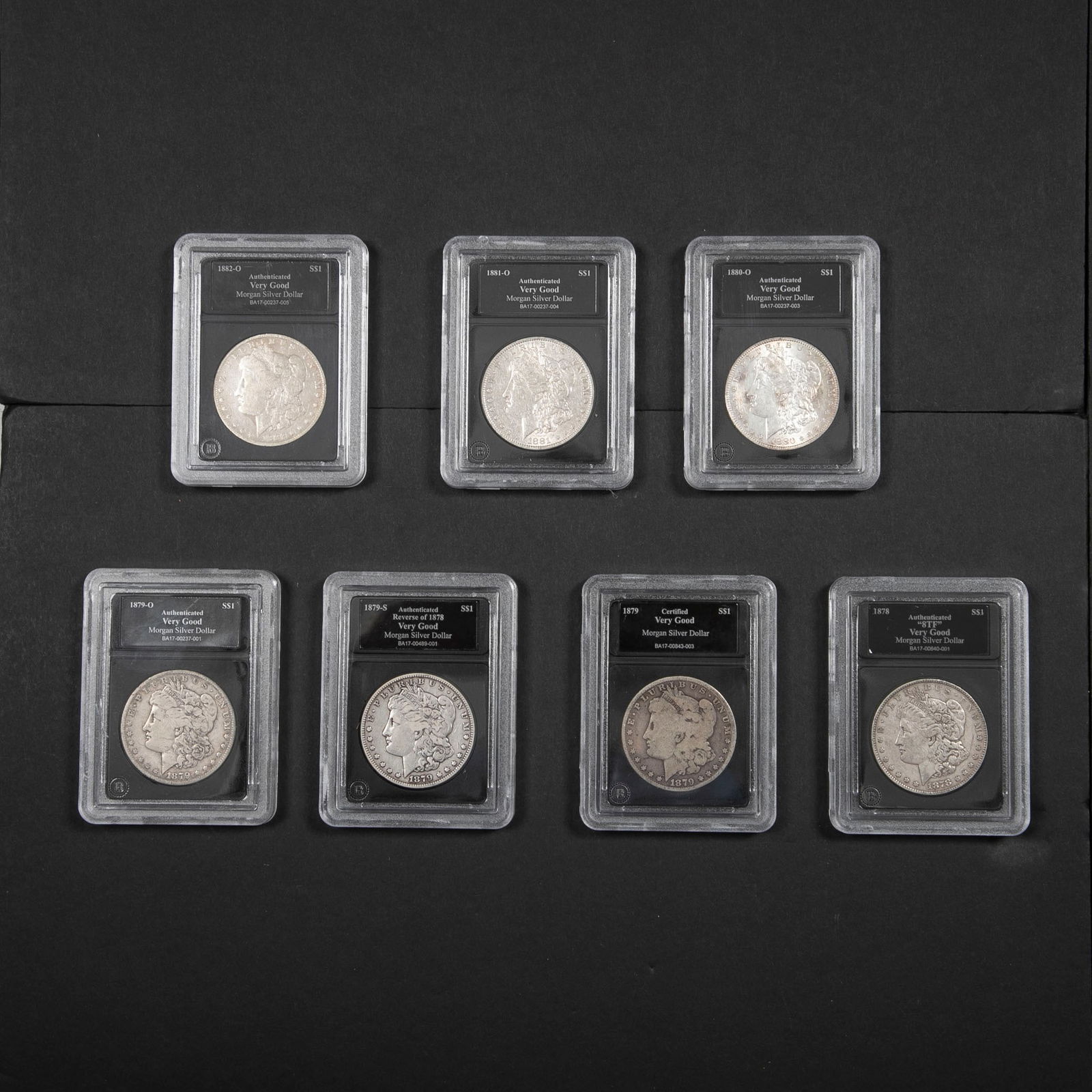 (7) VG Morgan Silver Dollars (1 of 4)