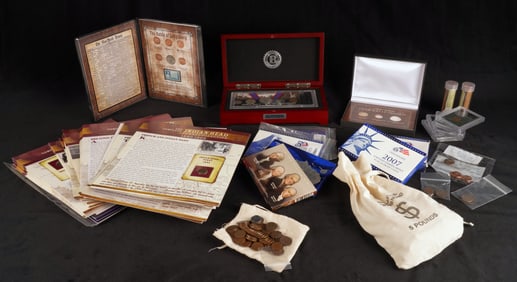 Proof Sets, Assorted Pennies