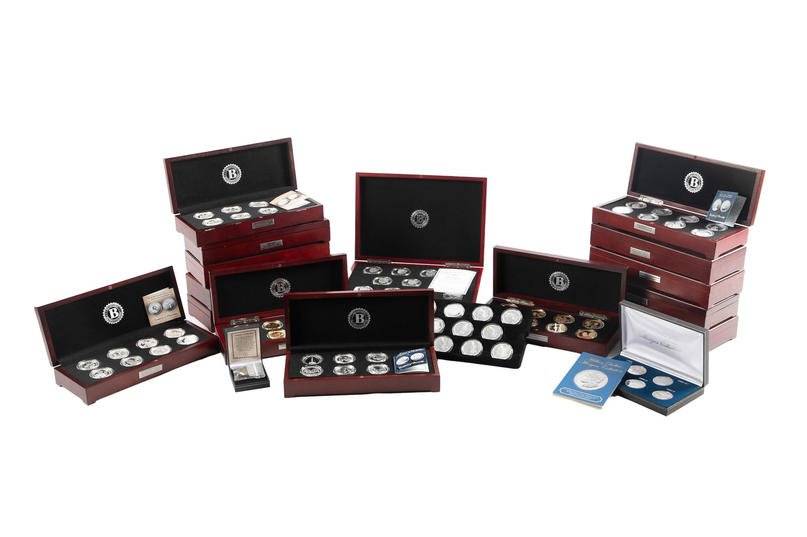 A Large Collection of Bradford Exchange Coins (1 of 6)