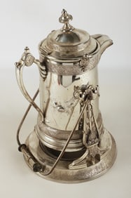 Reed and Barton 1868 Pat'd. Plated Water Pitcher