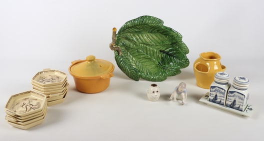 Pottery and Porcelain Grouping