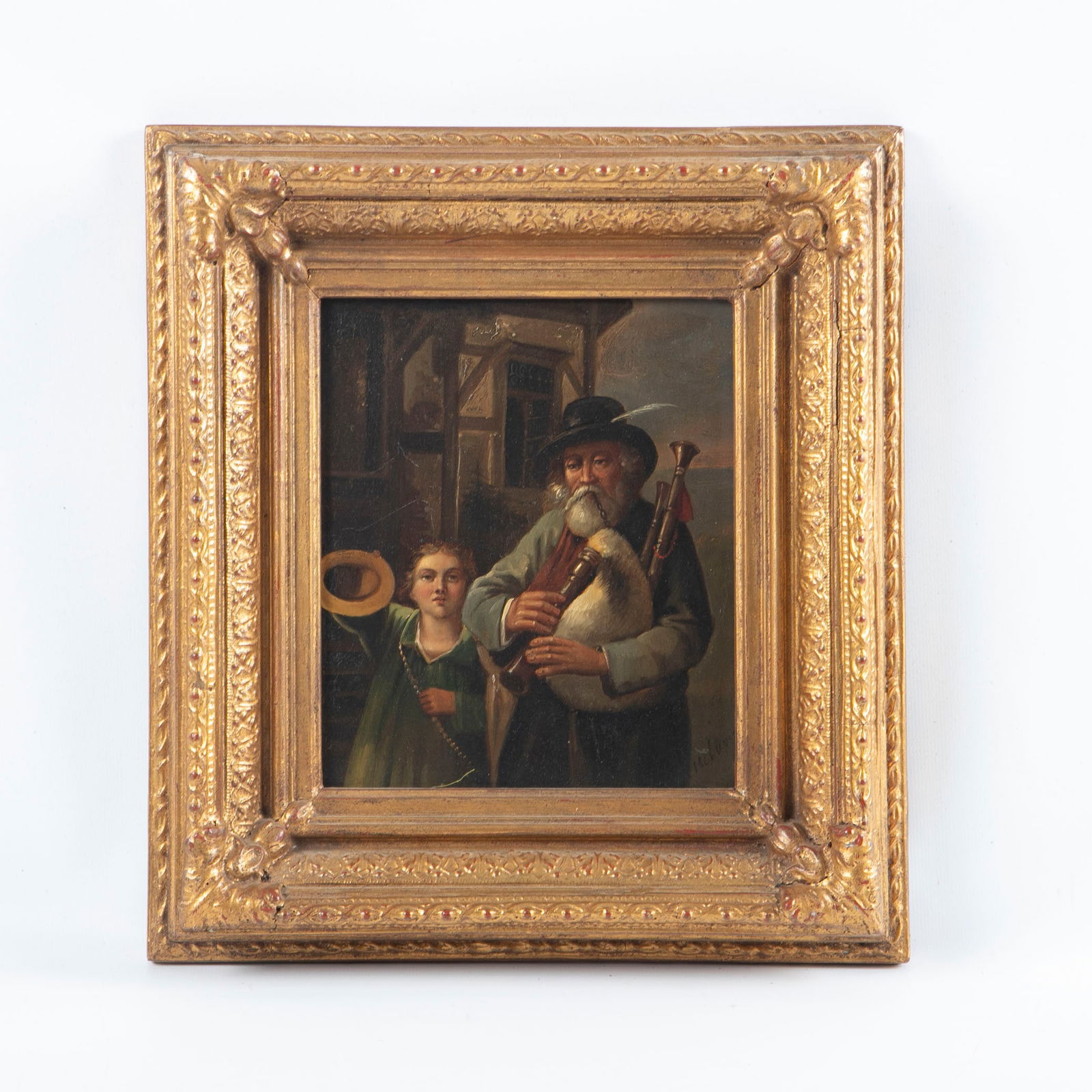 After Johann Peter Hasenclever "The Bagpiper" (1 of 3)