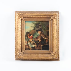 After Adrian von Ostade "Village Musicians"