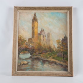 Impressionist Painting of Central Park NY