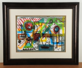 Dennis Sakelson Abstract Painting