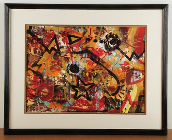 Dennis Sakelson Abstract Painting