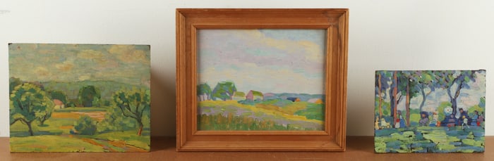 (3) American Impressionist Paintings