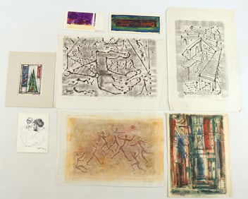 Robert Freiman 8 Works on Paper