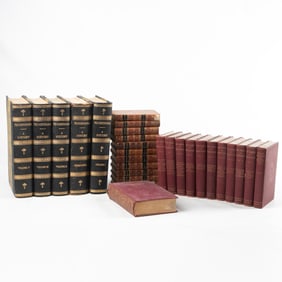 A 1902 set of The Works of Shakespeare, etc.